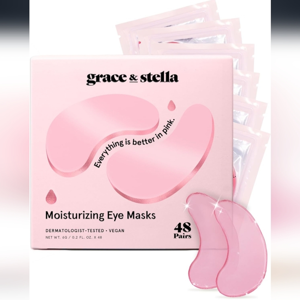 Grace & Stella Moisturizing Eye Masks 1 Pair Eye Mask - Picture 10 of 12